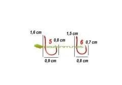 Fudo 1104 Chinu W/Ring Red İğne