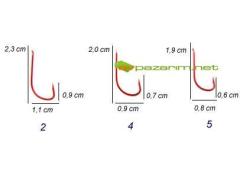 Fudo 1204 Sode Kırmızı İğne