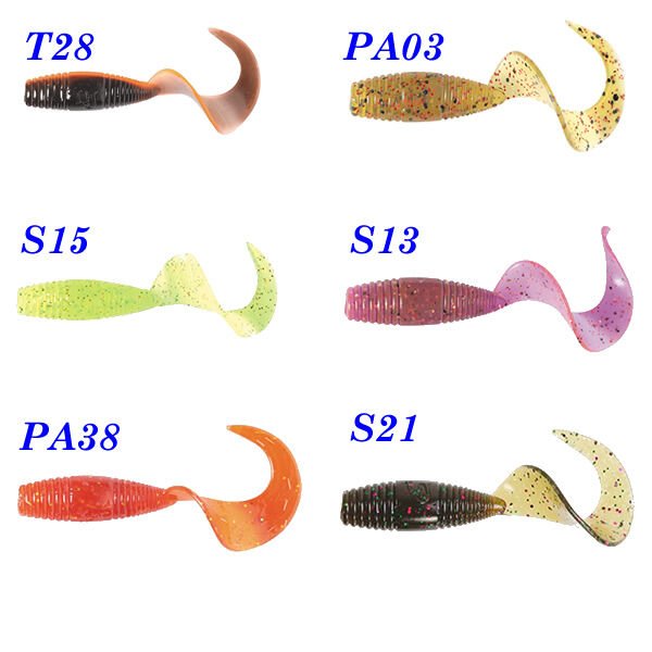 Lucky John J.I.B Tail 5 cm Lrf Silikon