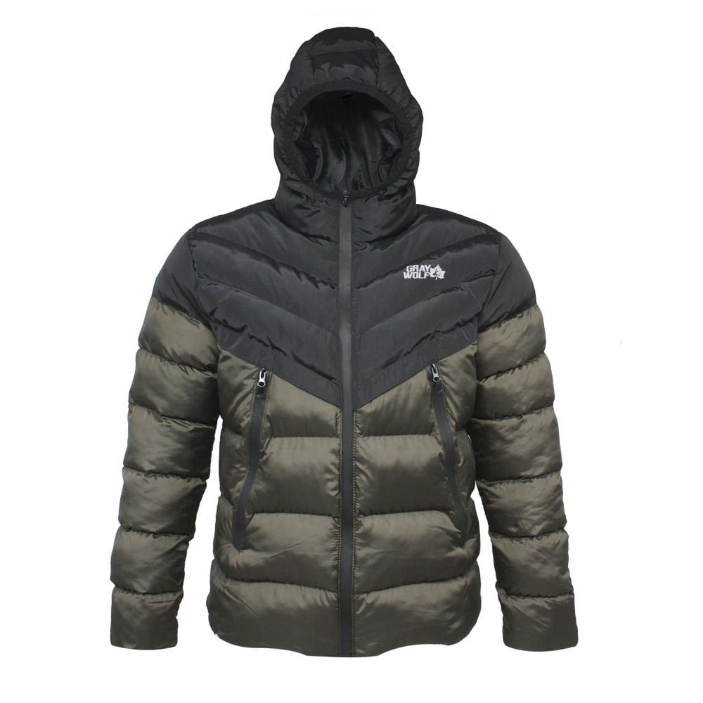 Graywolf Şişme Mont Siyah-Haki