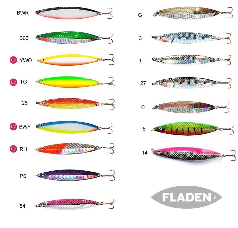 Fladen Nidingen Flash 40 gr Kaşık