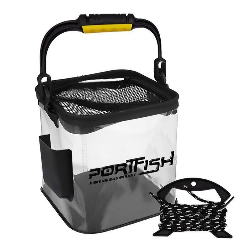 Portfish 24 cm Şeffaf Balıkçı Kovası
