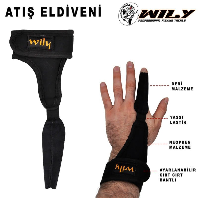 Wily Parmak Koruyucu Atış Eldiveni