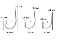 Protackle 533 Roach İğne No:1-2-3