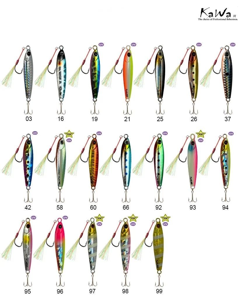 Kawa Jill Thor 95 mm 40 gr Slow Jig