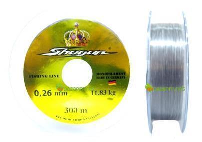 Kaminari Shogun Gold 0,45 mm FC 300 mt Misina