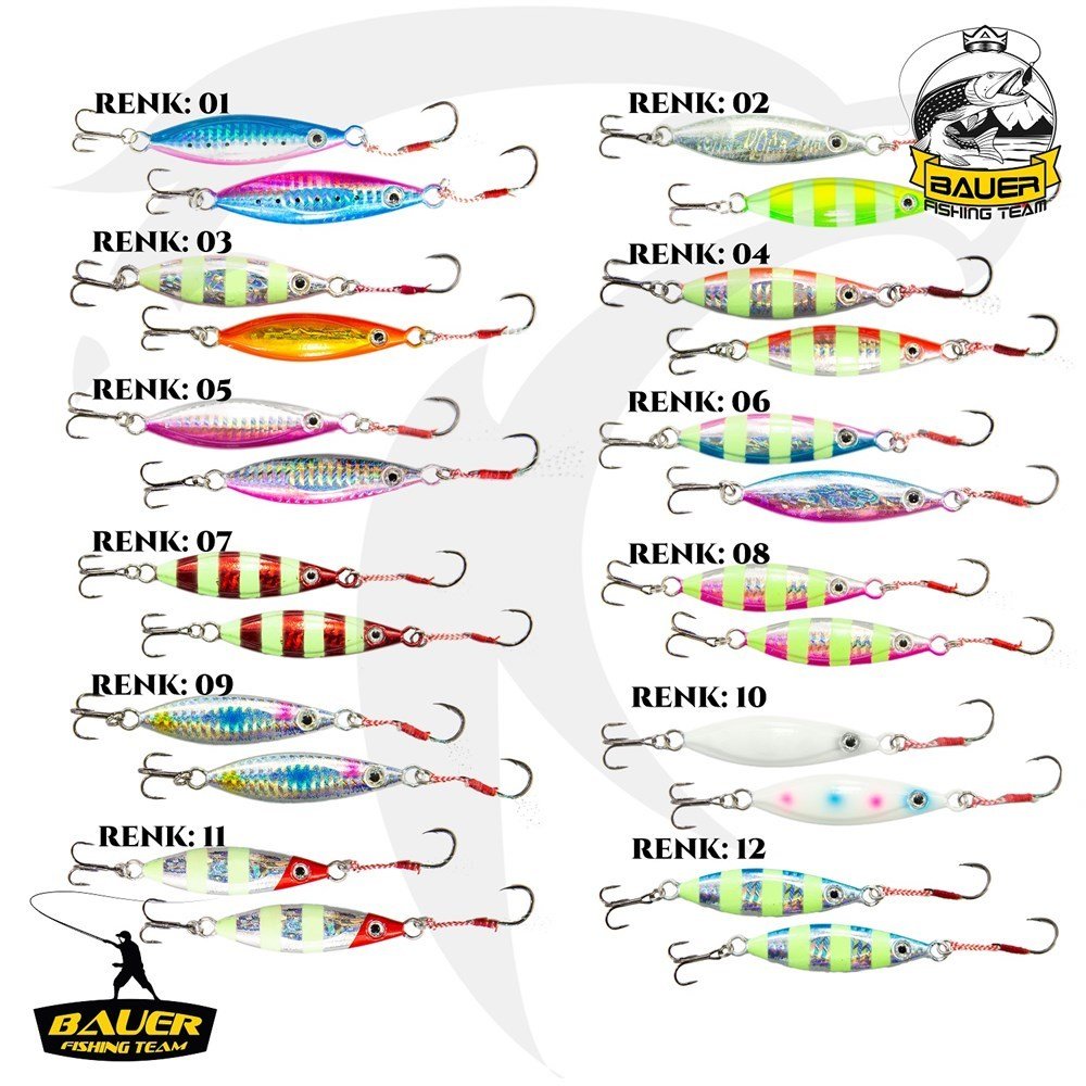 Bauer YS1038 Baby Jig 80 gr 1