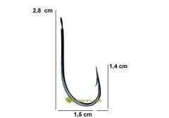 X-Sharp 496 Karbon İğne 1/0 no