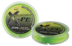 Okuma X-PE 8 Örgü 0,18 mm 250 mt İp Misina