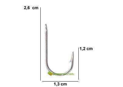 X-Sharp 1253A Nikel İğne 1/0 no