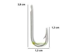 X-Sharp 1251C Nikel İğne 1/0 no