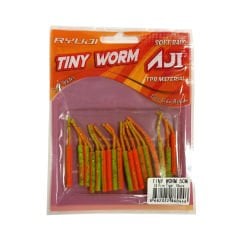 Ryuji Tiny Worm 5 cm Lrf Silikon Yem 18 Adet