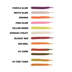 Ryuji Jelly Worm 7,5 cm Lrf Silikon Yem 20 Adet