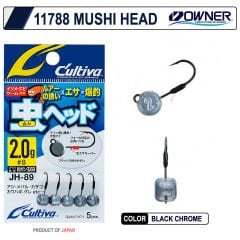 Owner 11788 Mushi Head 5 pcs