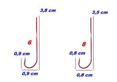 BKK Red Carlisle Worm Olta İğnesi