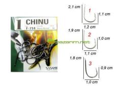 Sasame F-714 Chınu Black Nicel İğne