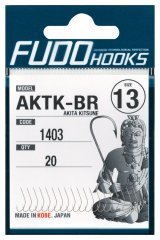 Fudo 1401 Akita Kitsune Black Nikel İğne 11