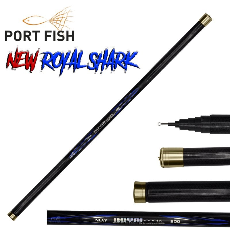 Portfish New Royal Carbon Göl Kamışı 600 cm