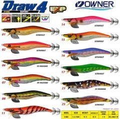 Owner Draw4 Squid 3,5 Kalamar Zokası
