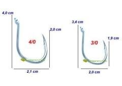 BKK Octopus Beak Black Nickel İğne 1/0 - 6/0