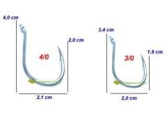 BKK Octopus Beak Black Nickel İğne 1/0 - 6/0