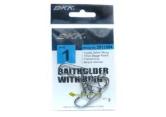 BKK Bait Holder With Ring Siyah Nikel İğne