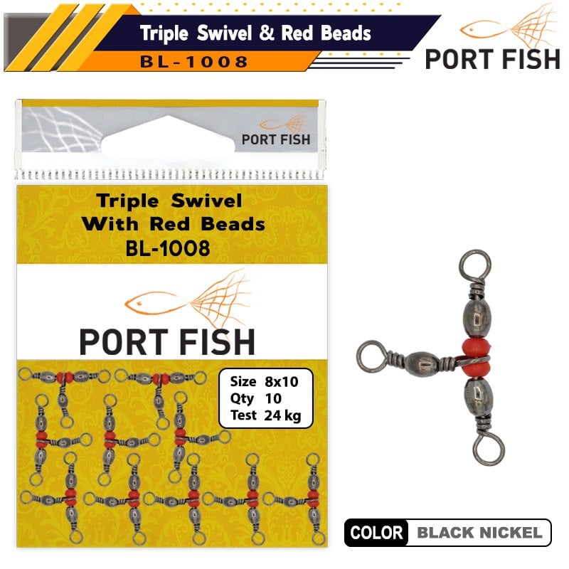 Portfish BL1008 Üçlü Fırdöndü