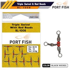 Portfish BL1008 Üçlü Fırdöndü