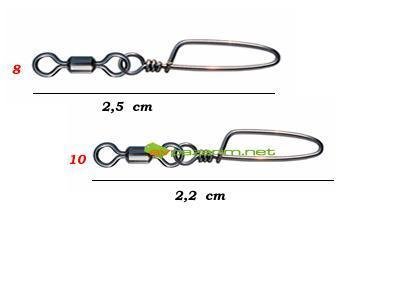 Remixon YM3005 Klipsli Fırdöndü No:8-10