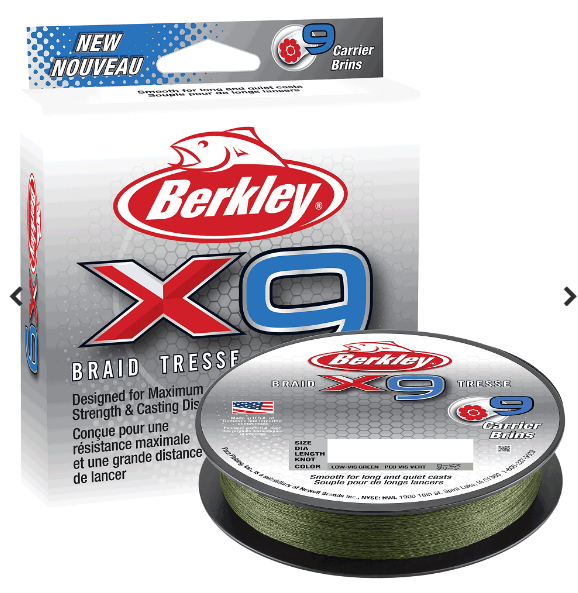 Berkley X9 Braid Tresse 150 mt İp Misina