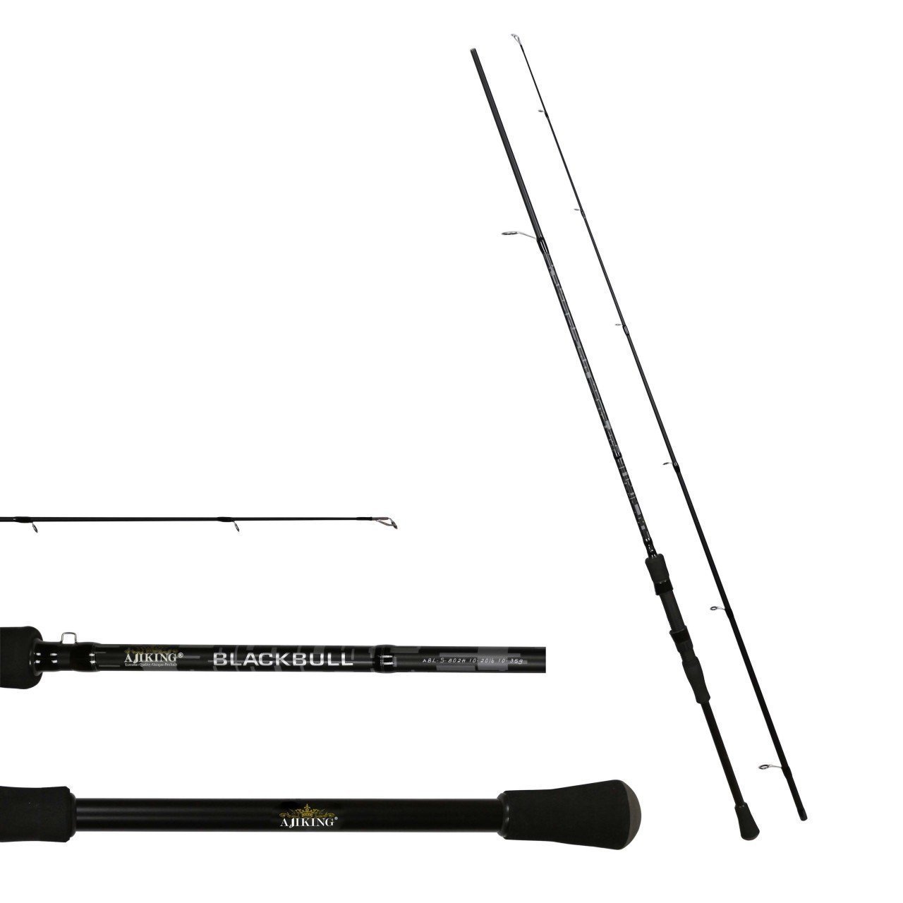 Ajiking Black Bull 169 cm 6-15 gr Spin Kamış