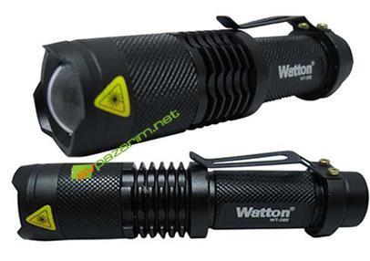 Watton WT-086 Şarzlı Zoomlu El Feneri