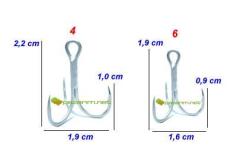 BKK Fang's 6063 3X BT632 CP Üçlü İğne