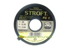 Stroft FC1 Fluocarbon 0,20 mm Misina 25 mt