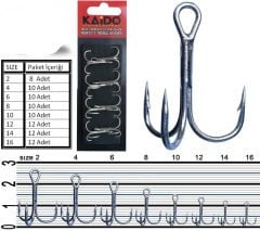 Kaido 9282 NL Üçlü Çarpma İğnesi