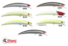 Usami Wasabi Min (Jir) 110F-SR 12.4 G Maket Balık 122