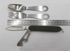 Square 23949 Çatal Bıçak ve Çakı Seti