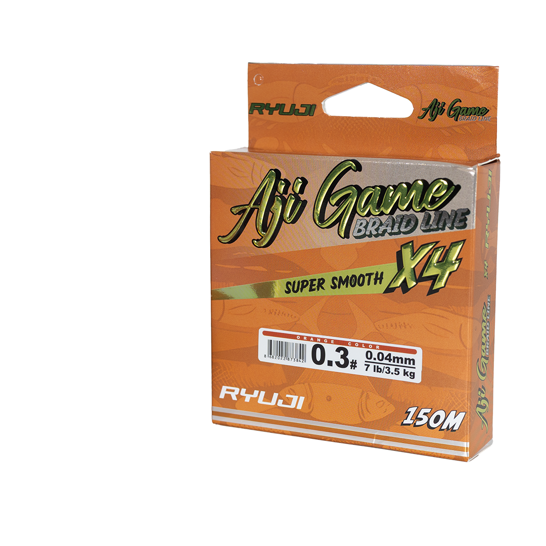 Ryuji Aji Game 4X 150 mt Orange Lrf İp Misina