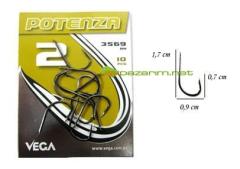 Vega 3569 BN Balck Nikel İğne No:4