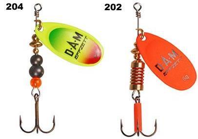 D.A.M 5123 Effzett Fluo Spinner Kaşık 6 gr