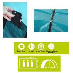 Pavillo 68085 Cooldome 3 Kişilik Çadır