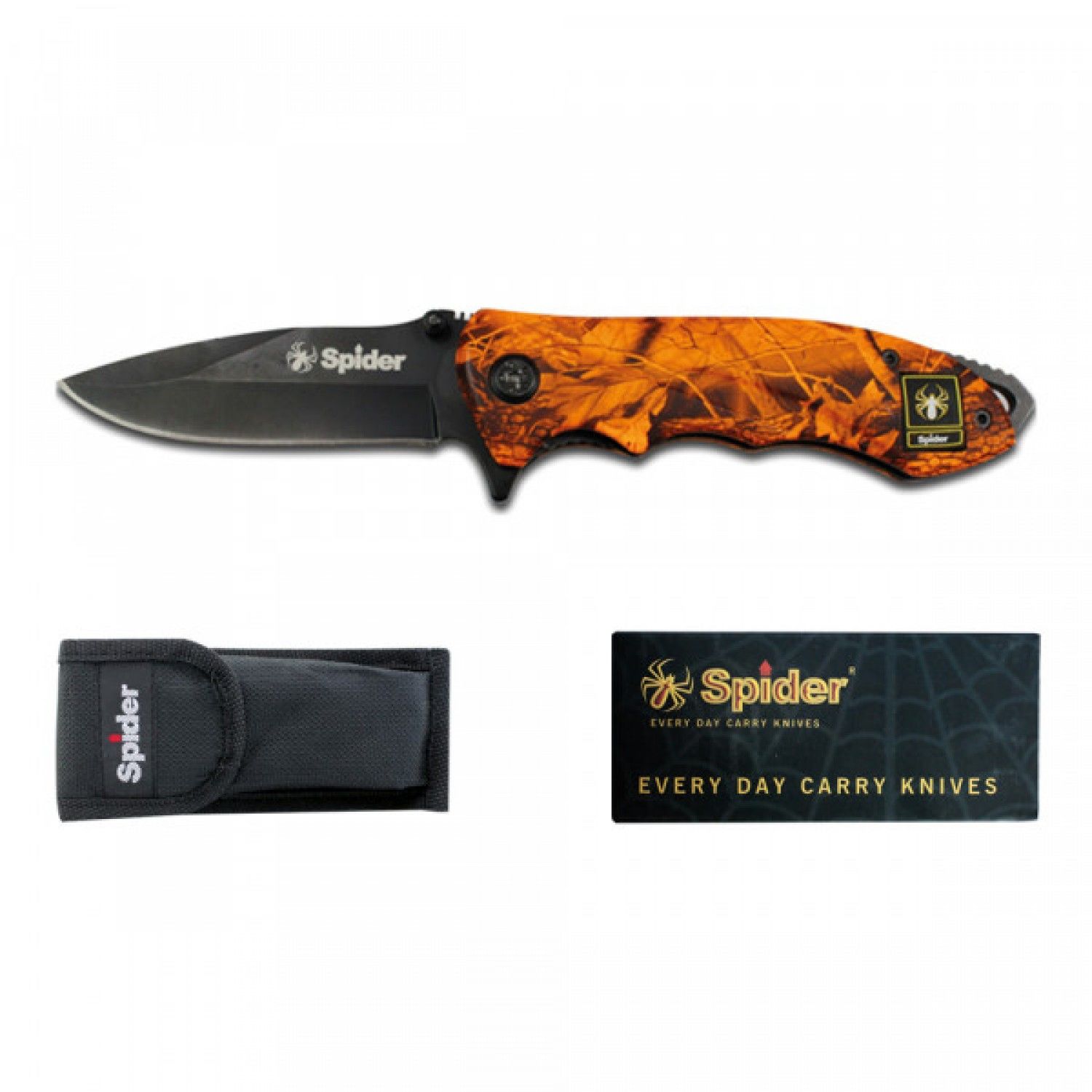 Spider E417OR Katlanır Çakı