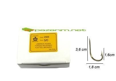 Crown İğne 2505 No:5/0