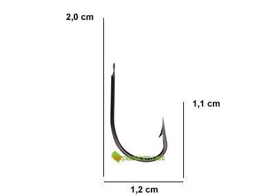 X-Sharp 505 Black Nikel İğne 4 no