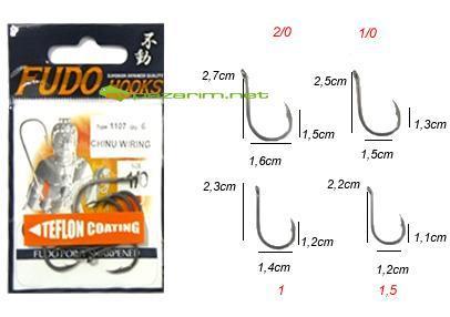 Fudo 1107 Chinu W/Ring Teflon İğne