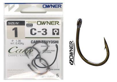Owner 53263 C-3 Carp Tsuyoshi İğne
