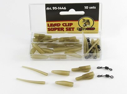 Extra Carp Lead Clip Super Set 10 set