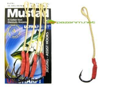 Mustad Ja 10827BLN-M 4/0 Jig Assist İğne