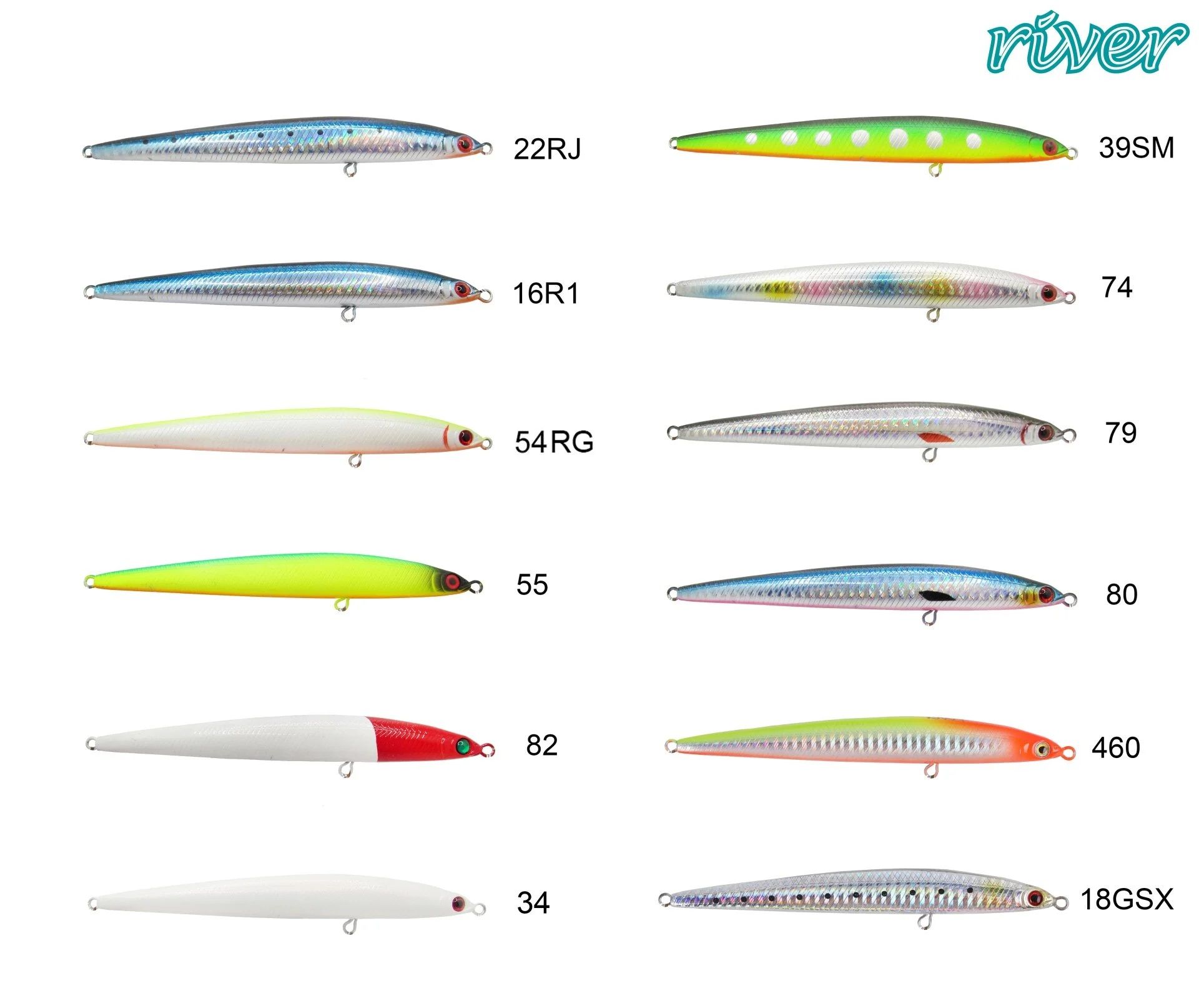 River Slim Pen 13 cm 30 gr Jig Yem
