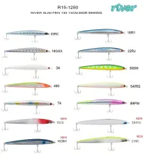 River Slim Pen 13 cm 30 gr Jig Yem
